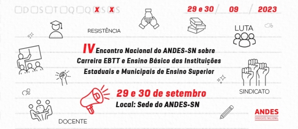 Aduff vai &agrave; Bras&iacute;lia discutir carreira EBTT no encontro nacional do Andes-SN