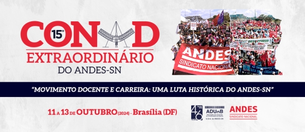 Andes-SN disponibiliza Caderno de Textos do 15&ordm; Conad Extraordin&aacute;rio