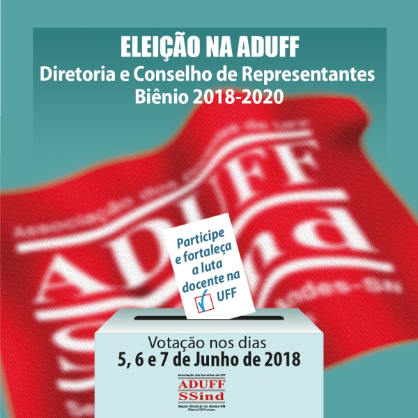 Elei&ccedil;&otilde;es para diretoria e Conselho da Aduff-SSind come&ccedil;am nesta ter&ccedil;a (5)